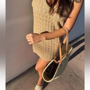 SOLAÍ the Label Resort Crochet Swimsuit Cover Up